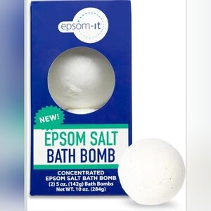 Epsom Salt Bath Bombs Set of 2 Bath Bombs